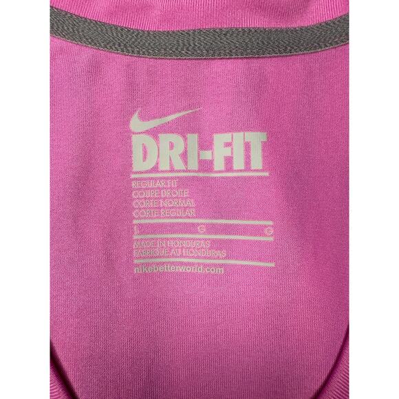 Nike Dri-FIT Women’s Large V-Neck Athletic T-Shirt – Lightweight Top - Picture 4 of 8